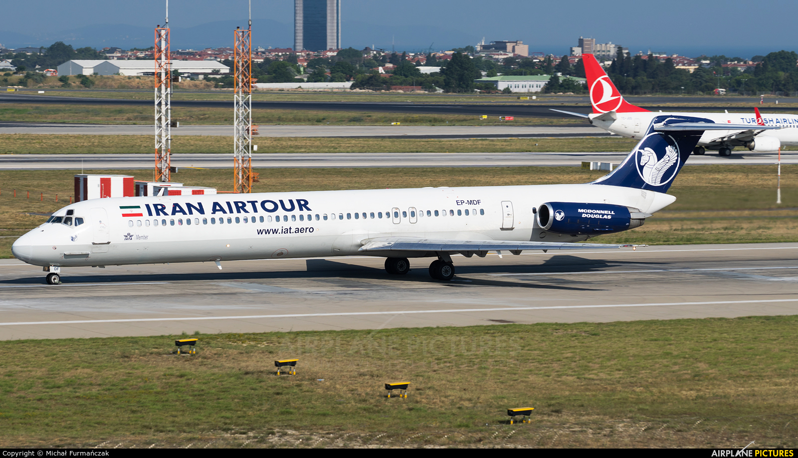 Iran Air Tours EP-MDF aircraft at Istanbul - Ataturk