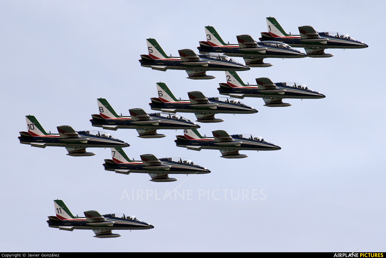 Italy - Air Force "Frecce Tricolori" MM55052 aircraft at Murcia - San Javier