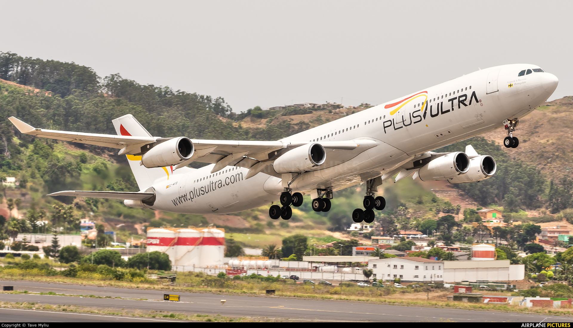 Plus Ultra EC-MFB aircraft at Tenerife Norte - Los Rodeos