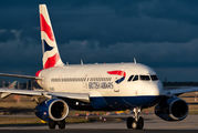 G-EUPJ - British Airways Airbus A319 aircraft