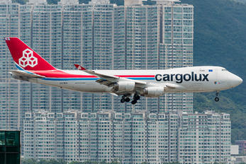 LX-SCV - Cargolux Boeing 747-400F, ERF