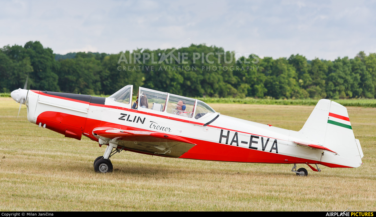 Private HA-EVA aircraft at Trnava- Boleráz
