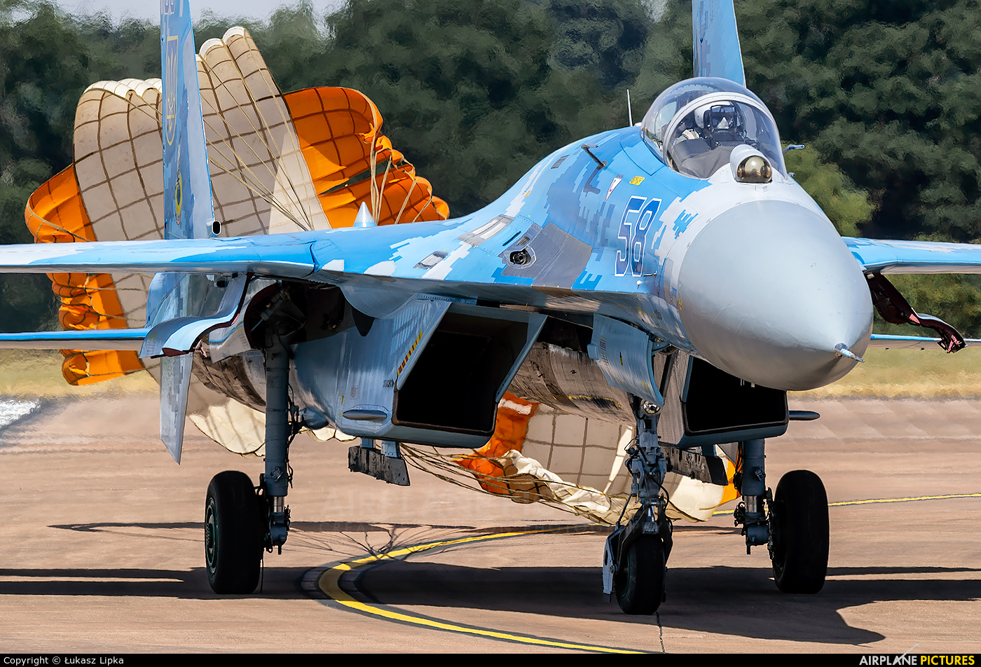 Ukraine - Air Force 58 aircraft at Fairford