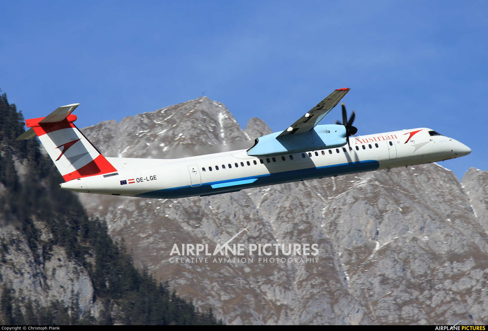 Austrian Airlines/Arrows/Tyrolean OE-LGE aircraft at Innsbruck