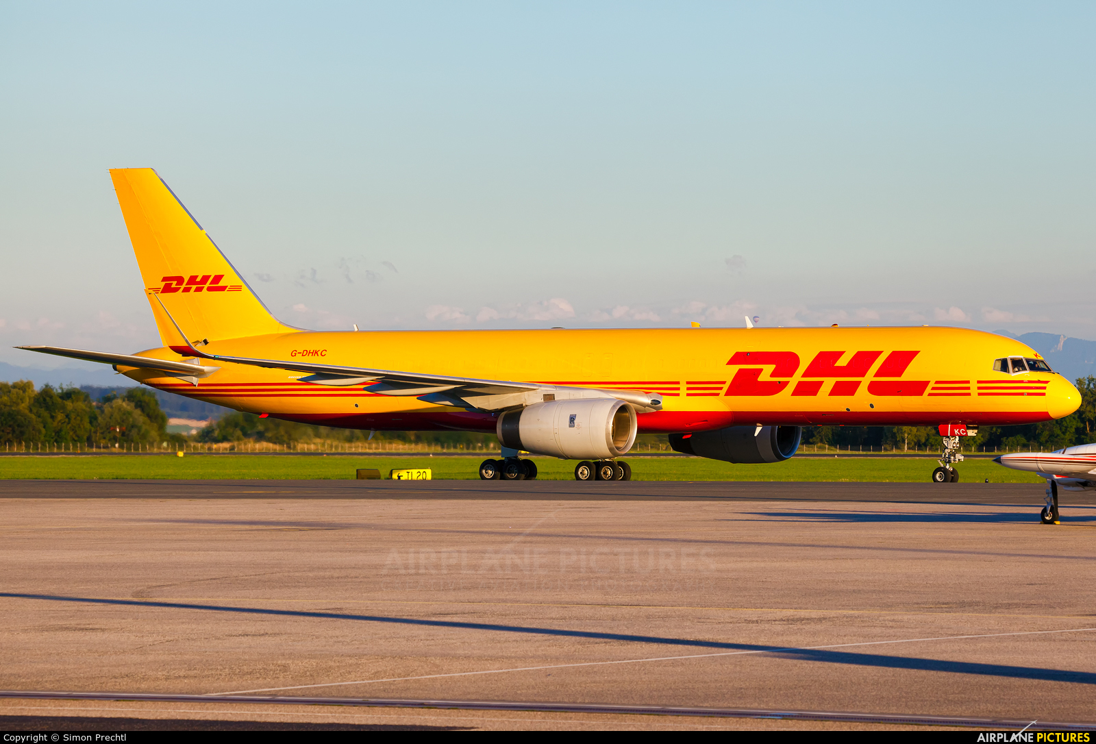 DHL Cargo G-DHKC aircraft at Linz