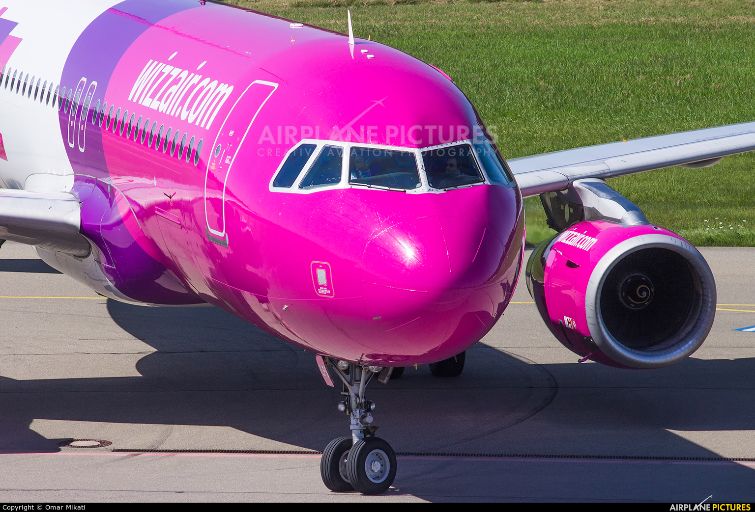 Wizz Air HA-LPS aircraft at Friedrichshafen