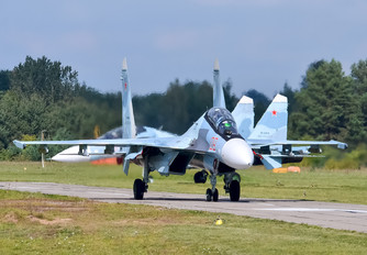 RF-93655 - Russia - Air Force "Falcons of Russia" Sukhoi Su-30SM