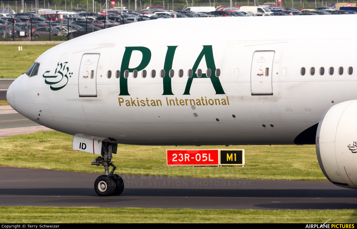 PIA - Pakistan International Airlines AP-BID aircraft at Manchester