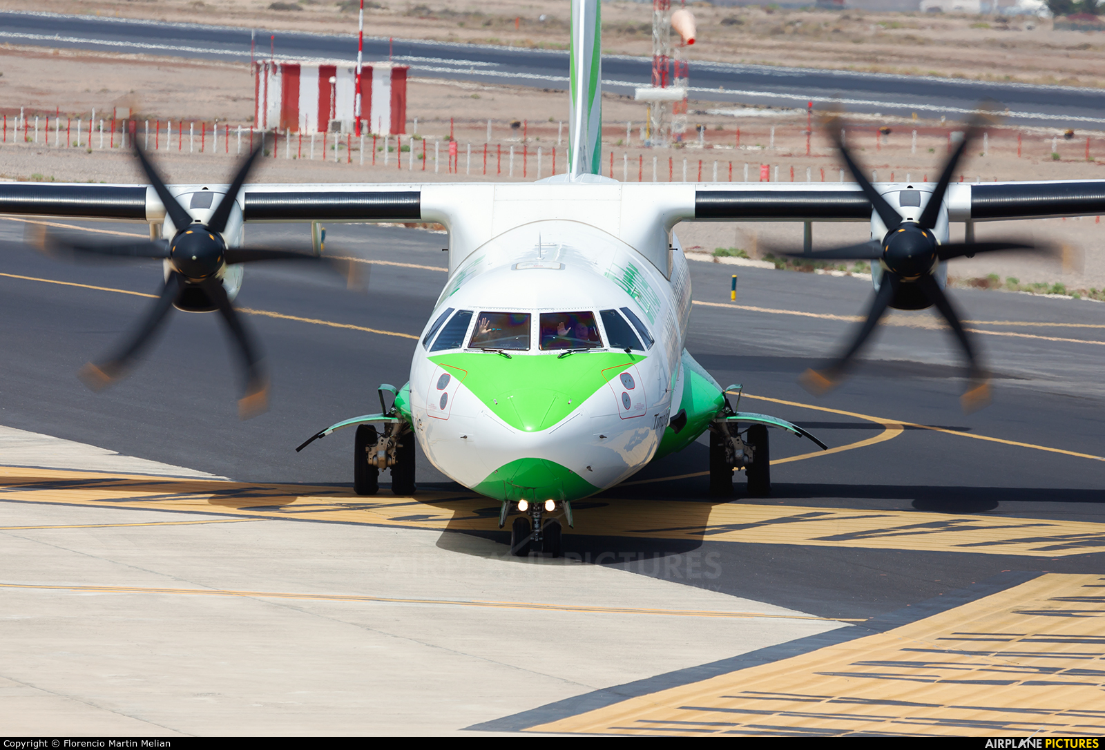 Binter Canarias EC-MIF aircraft at Lanzarote - Arrecife