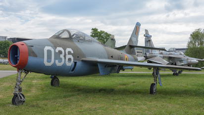 FU-36 - Belgium - Air Force Republic F-84F Thunderstreak