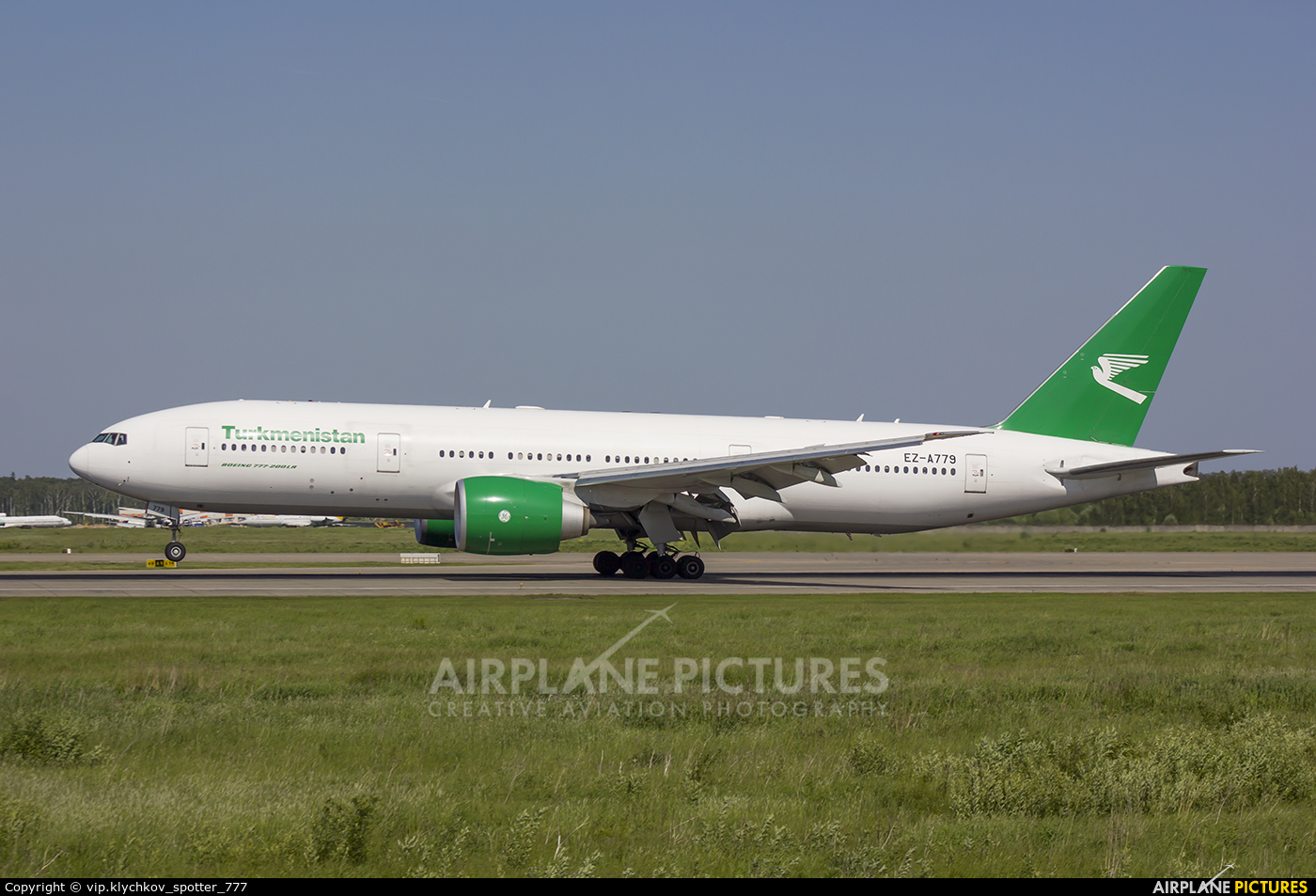 Turkmenistan Airlines EZ-A779 aircraft at Moscow - Domodedovo