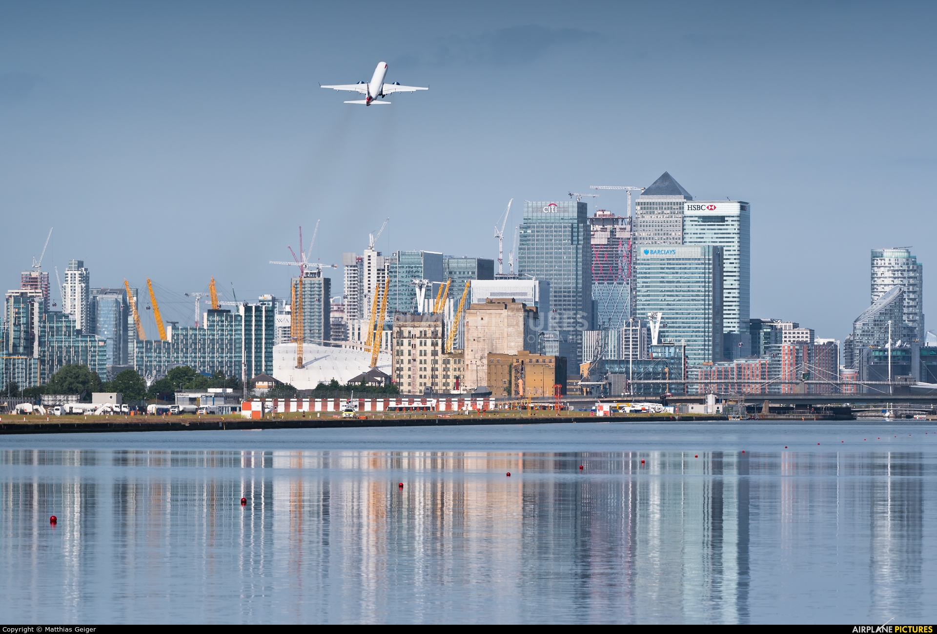 British Airways - City Flyer - aircraft at London - City
