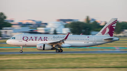 A7-AHP - Qatar Airways Airbus A320