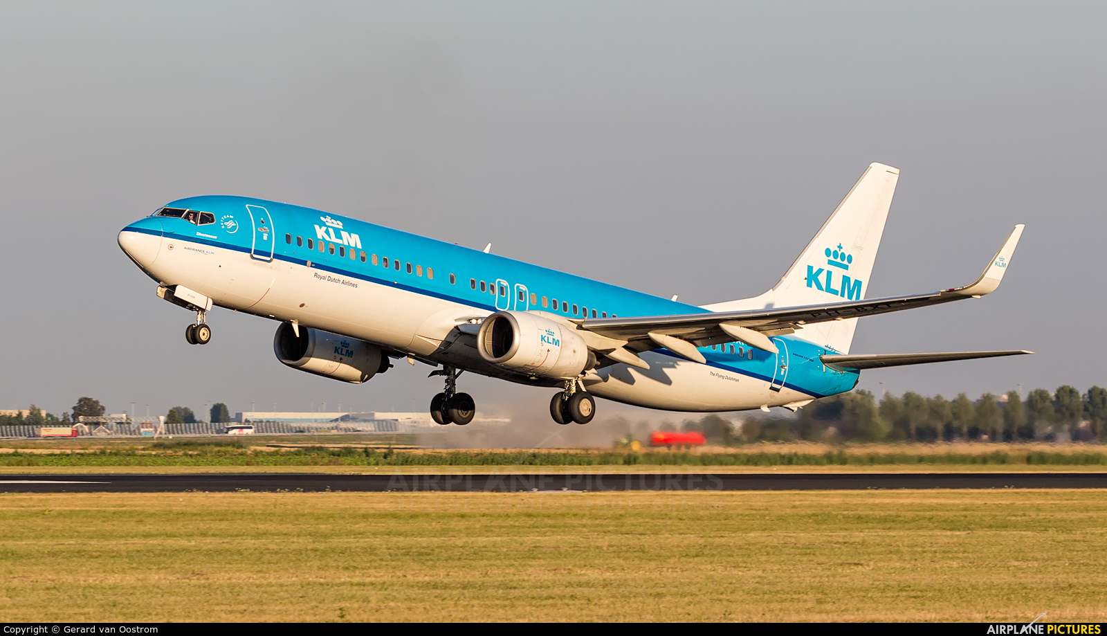 KLM PH-BXI aircraft at Amsterdam - Schiphol