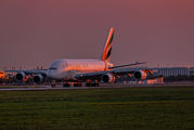 A6-EEP - Emirates Airlines Airbus A380 aircraft