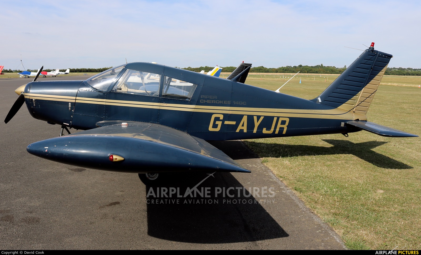 Private G-AYTR aircraft at Turweston