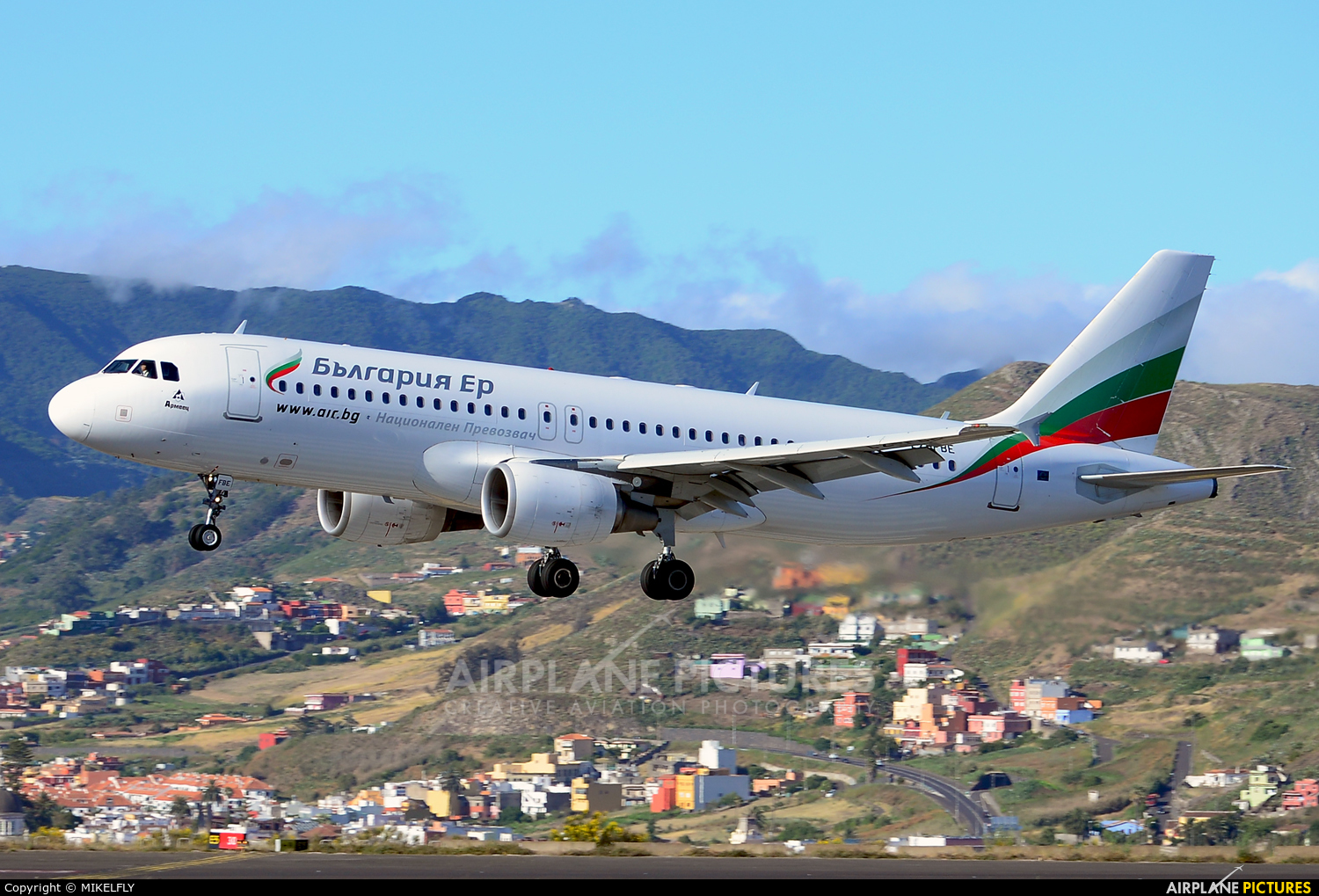 Bulgaria Air LZ-FBE aircraft at Tenerife Norte - Los Rodeos