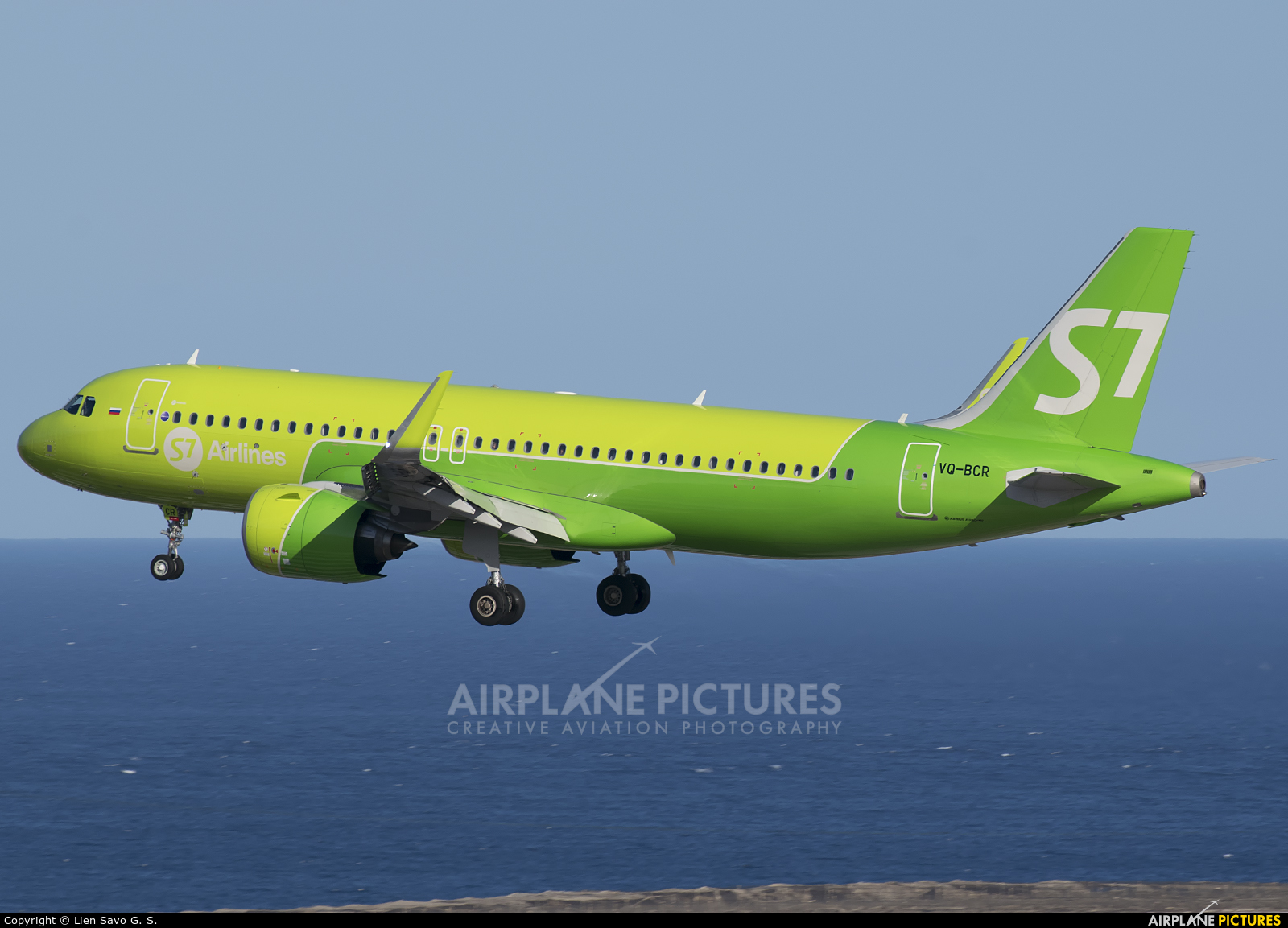 S7 Airlines VQ-BCR aircraft at Tenerife Sur - Reina Sofia
