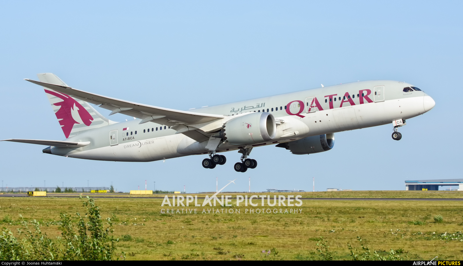 Qatar Airways A7-BCA aircraft at Helsinki - Vantaa