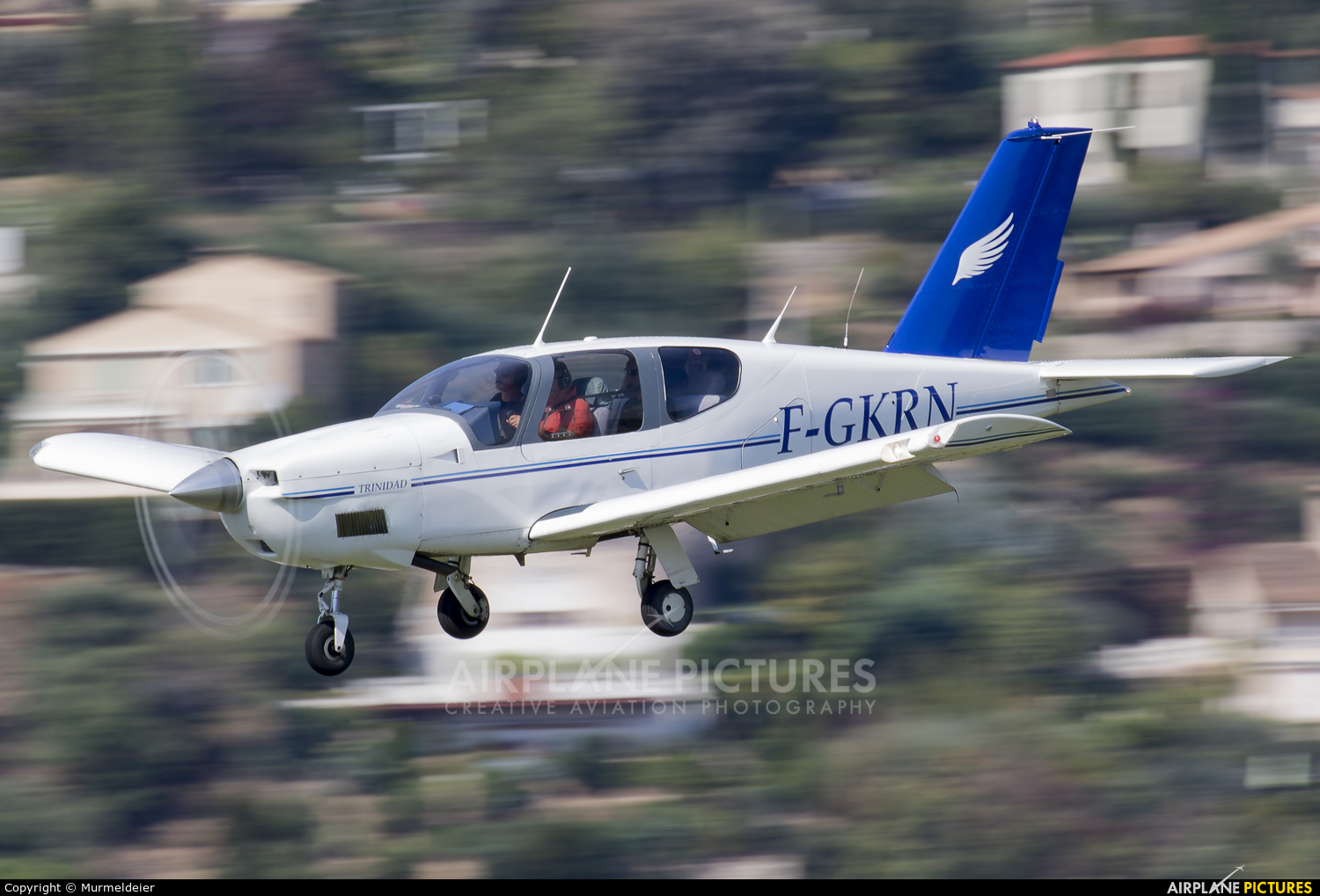 Private F-GKRN aircraft at Cannes - Mandelieu