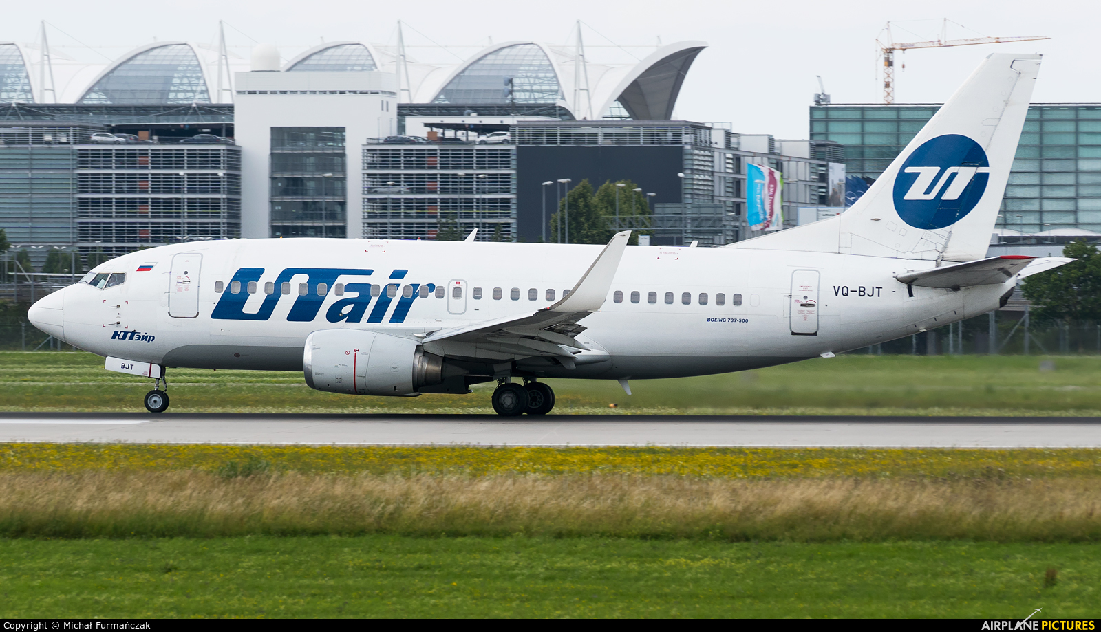 UTair VQ-BJT aircraft at Munich