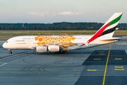 A6-EOU - Emirates Airlines Airbus A380 aircraft