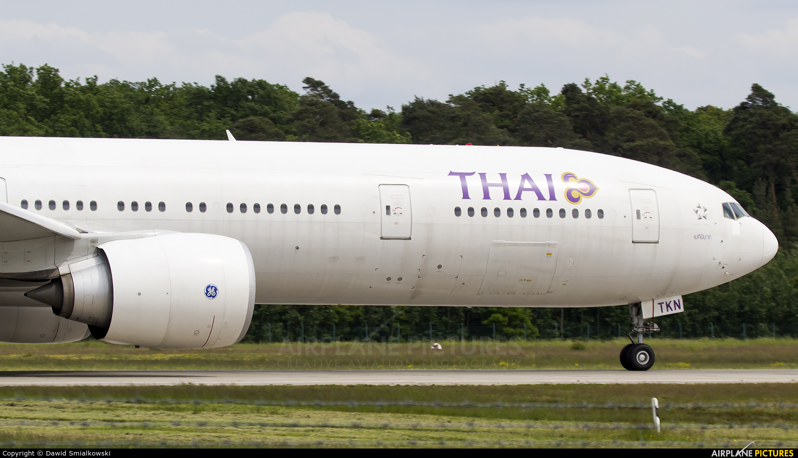 Thai Airways HS-TKN aircraft at Frankfurt