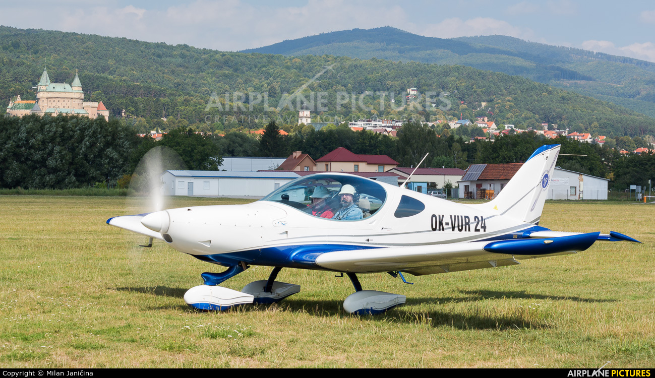 Private OK-VUR24 aircraft at Prievidza