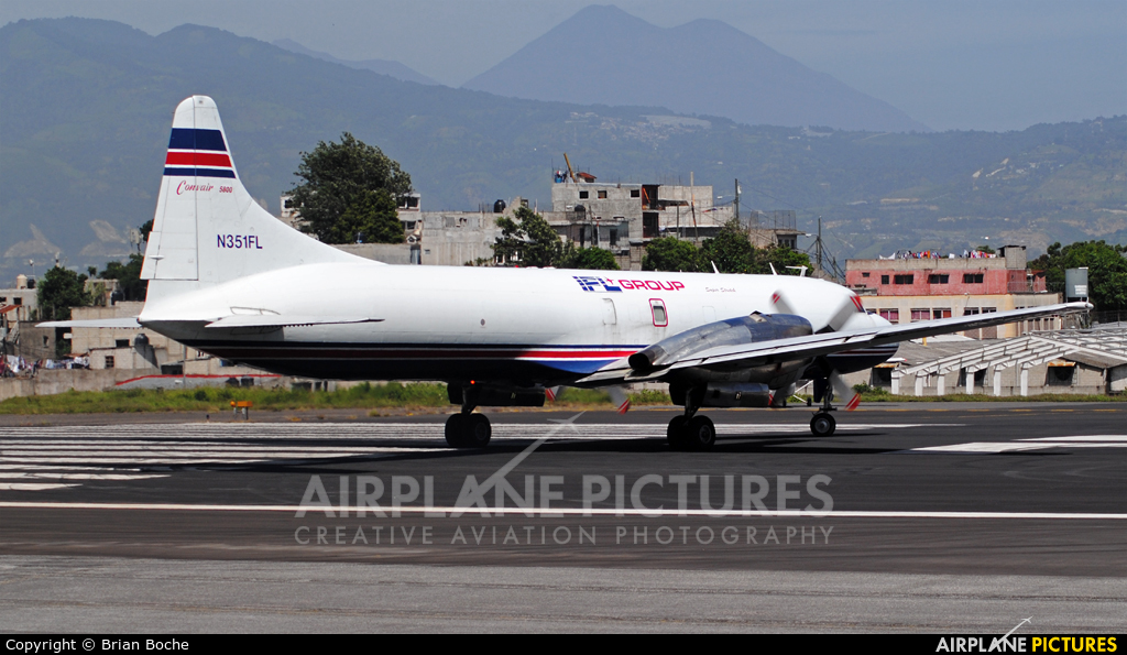 IFL Group N351FL aircraft at Guatemala - La Aurora