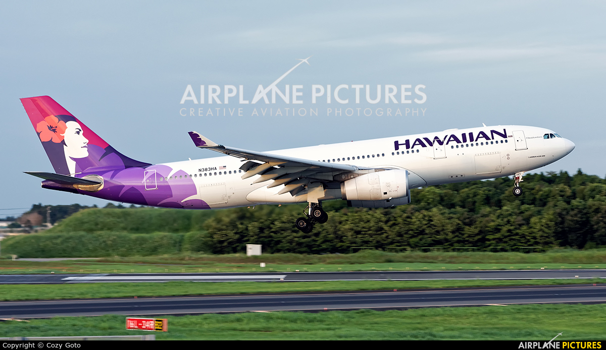 Hawaiian Airlines N383HA aircraft at Tokyo - Narita Intl