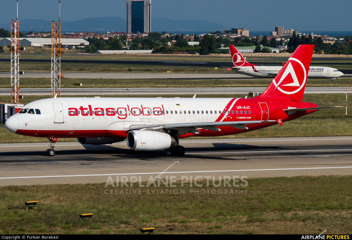 Atlasglobal UR-AJC aircraft at Istanbul - Ataturk