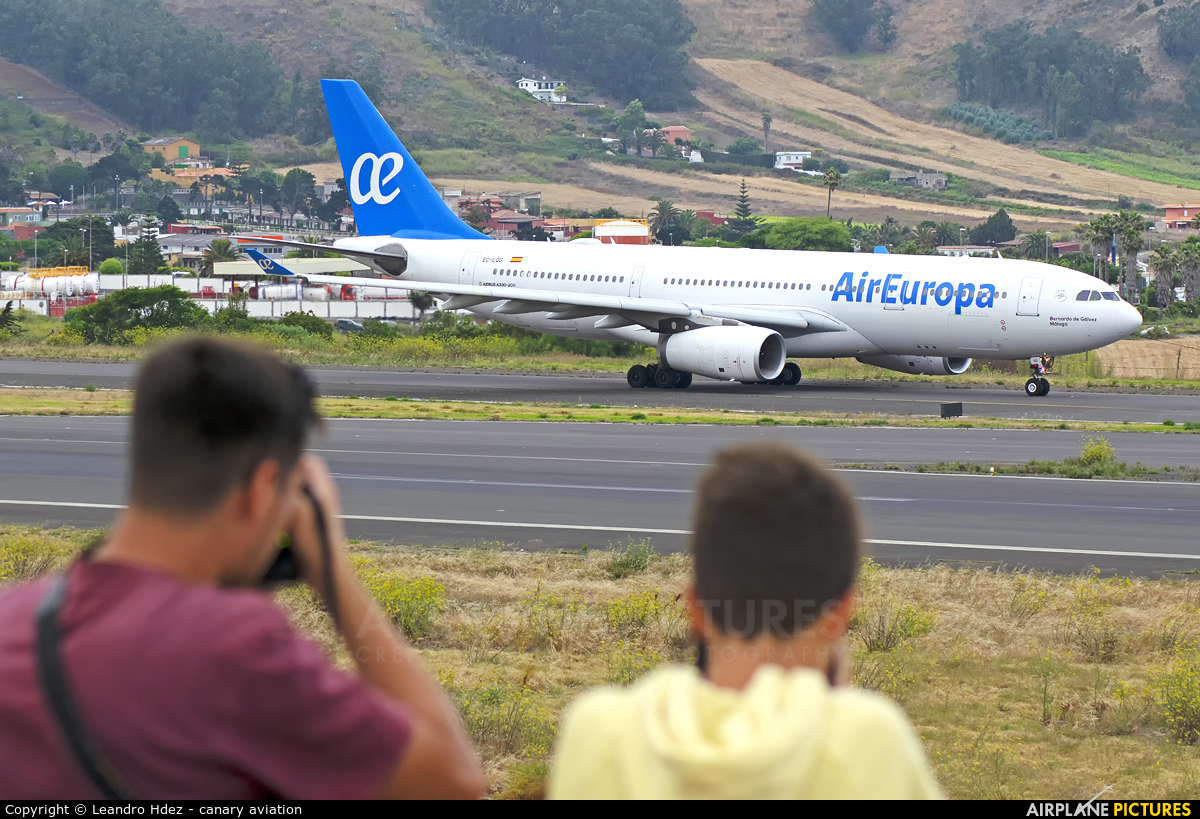 Air Europa EC-LQO aircraft at Tenerife Norte - Los Rodeos