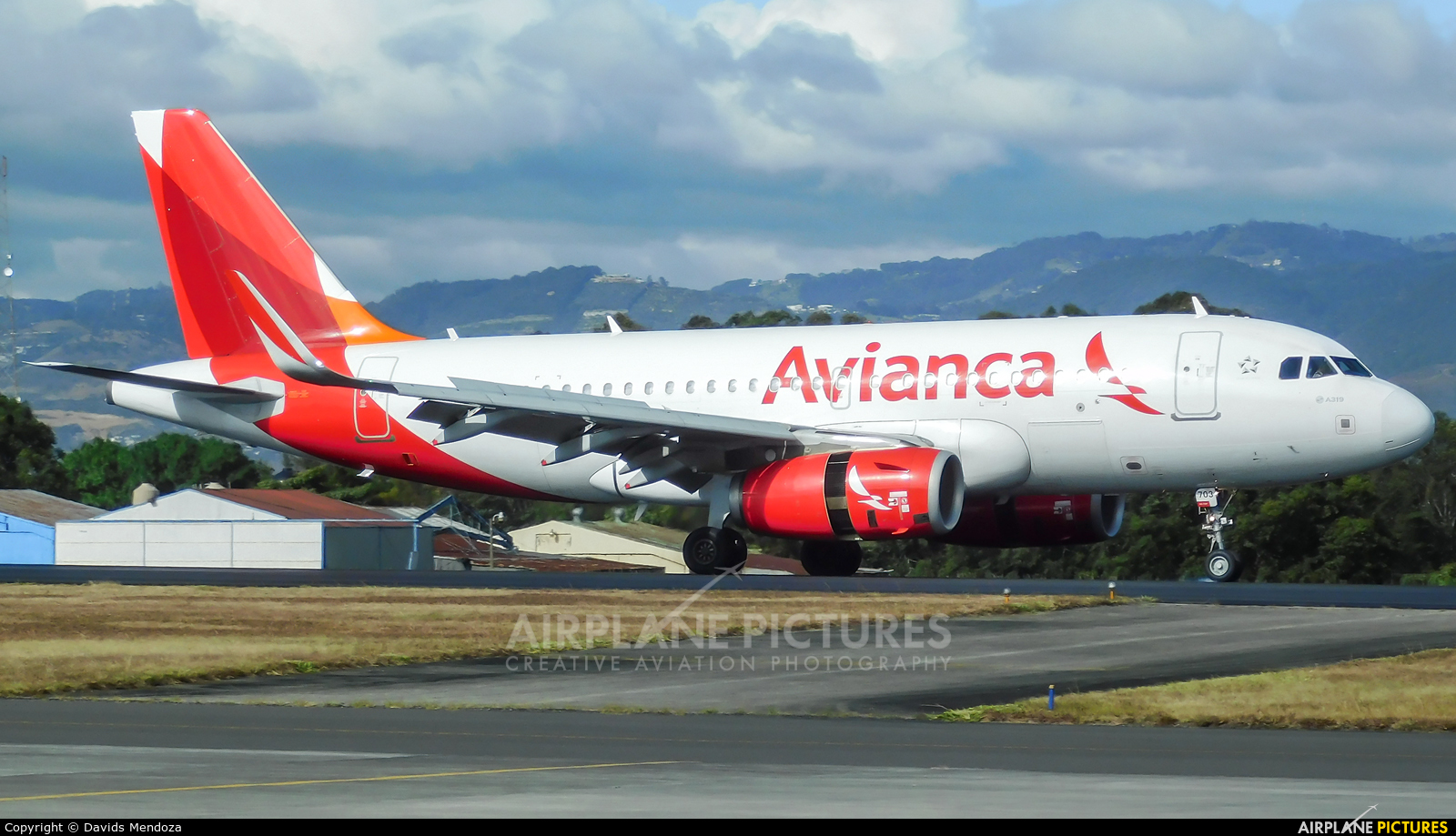 Avianca N703AV aircraft at Guatemala - La Aurora