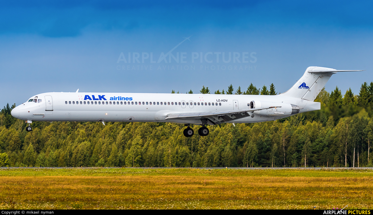 ALK Airlines LZ-ADV aircraft at Helsinki - Vantaa