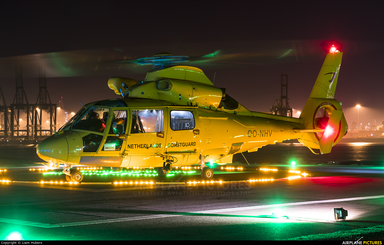 NHV - Noordzee Helikopters Vlaanderen OO-NHV aircraft at Off Airport - Netherlands
