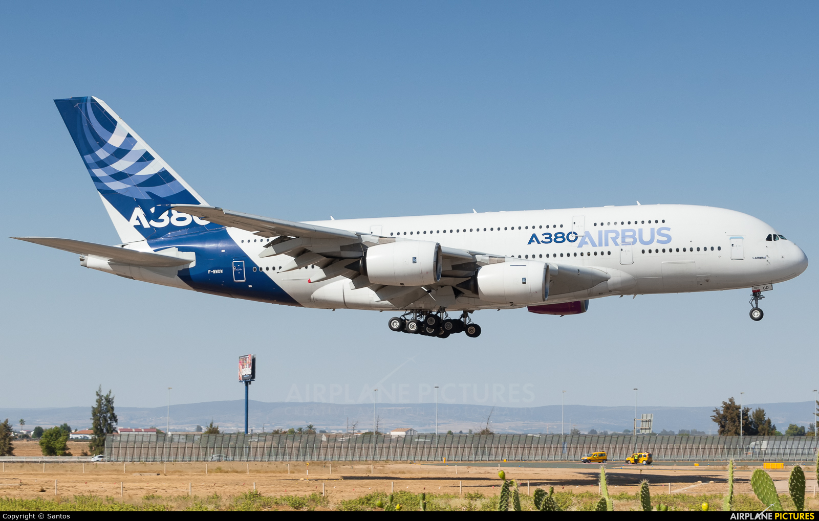 Airbus Industrie F-WWOW aircraft at Seville - San Pablo