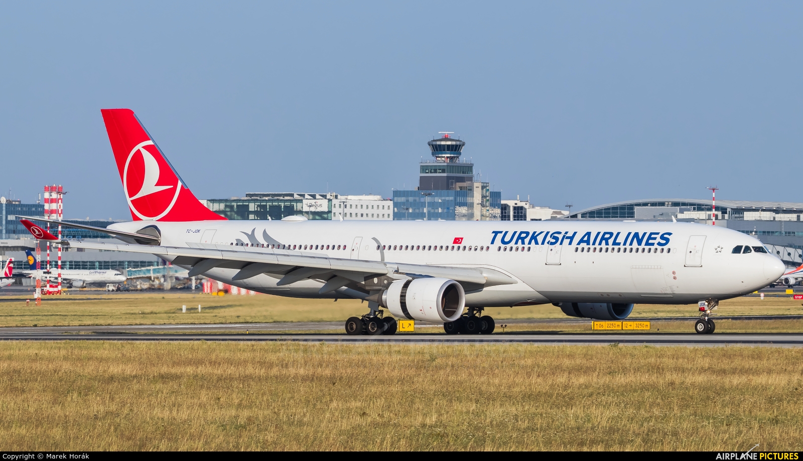 Turkish Airlines TC-JOK aircraft at Prague - Václav Havel