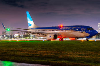 LV-GVB - Aerolineas Argentinas Boeing 737-800