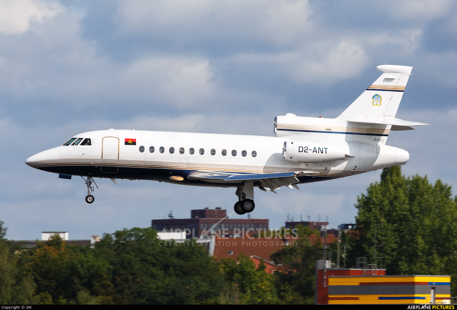 Angola-Government D2-ANT aircraft at Berlin - Tegel