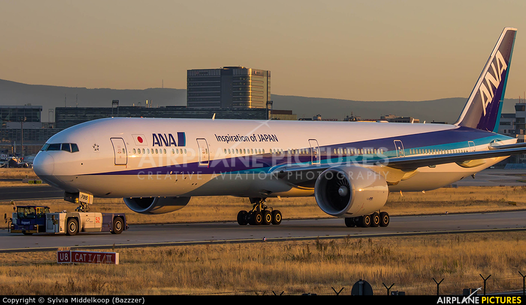 ANA - All Nippon Airways JA786A aircraft at Frankfurt