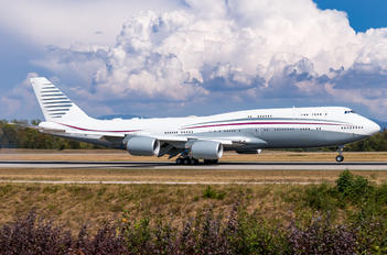 A7-HBJ - Qatar Amiri Flight Boeing 747-8 BBJ