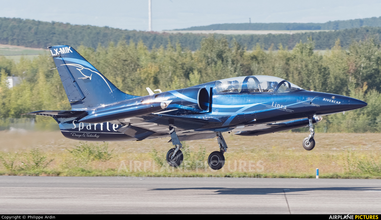 Private LX-MIK aircraft at Chalons Vatry Airport