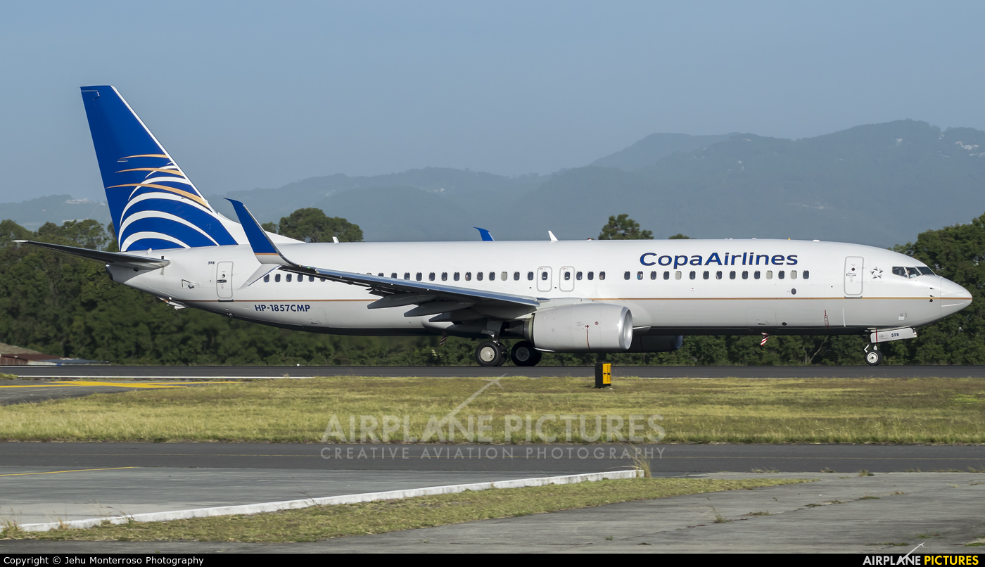 Copa Airlines HP-1857CMP aircraft at Guatemala - La Aurora