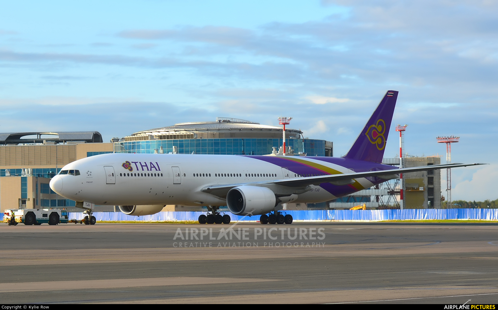 Thai Airways HS-TJU aircraft at Moscow - Domodedovo