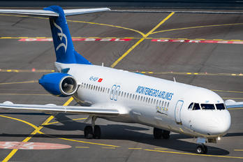 4O-AOP - Montenegro Airlines Fokker 100