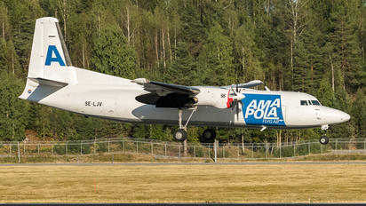 SE-LJV - AmaPola Flyg Fokker 50F