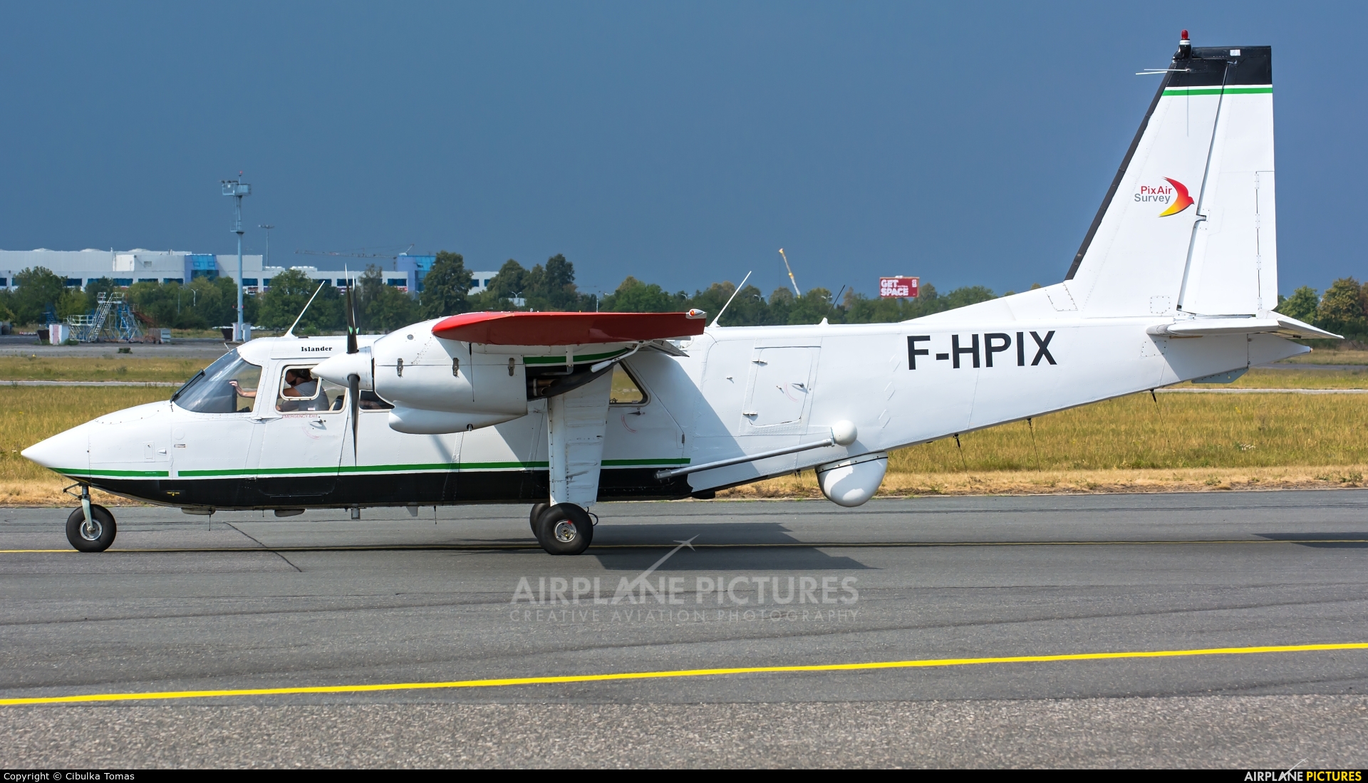 PixAir Survey F-HPIX aircraft at Prague - Václav Havel