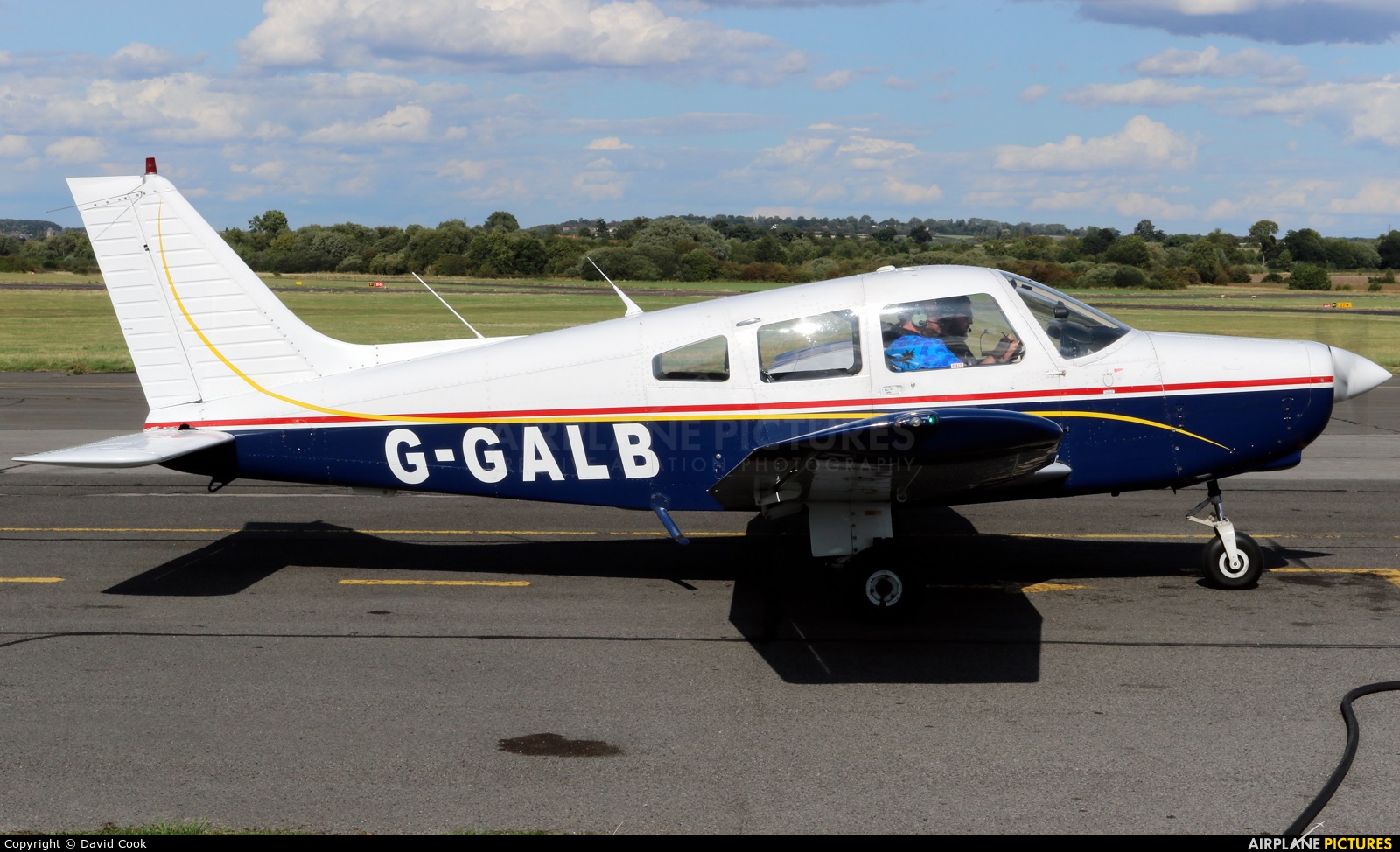 Private G-GALB aircraft at Tollerton