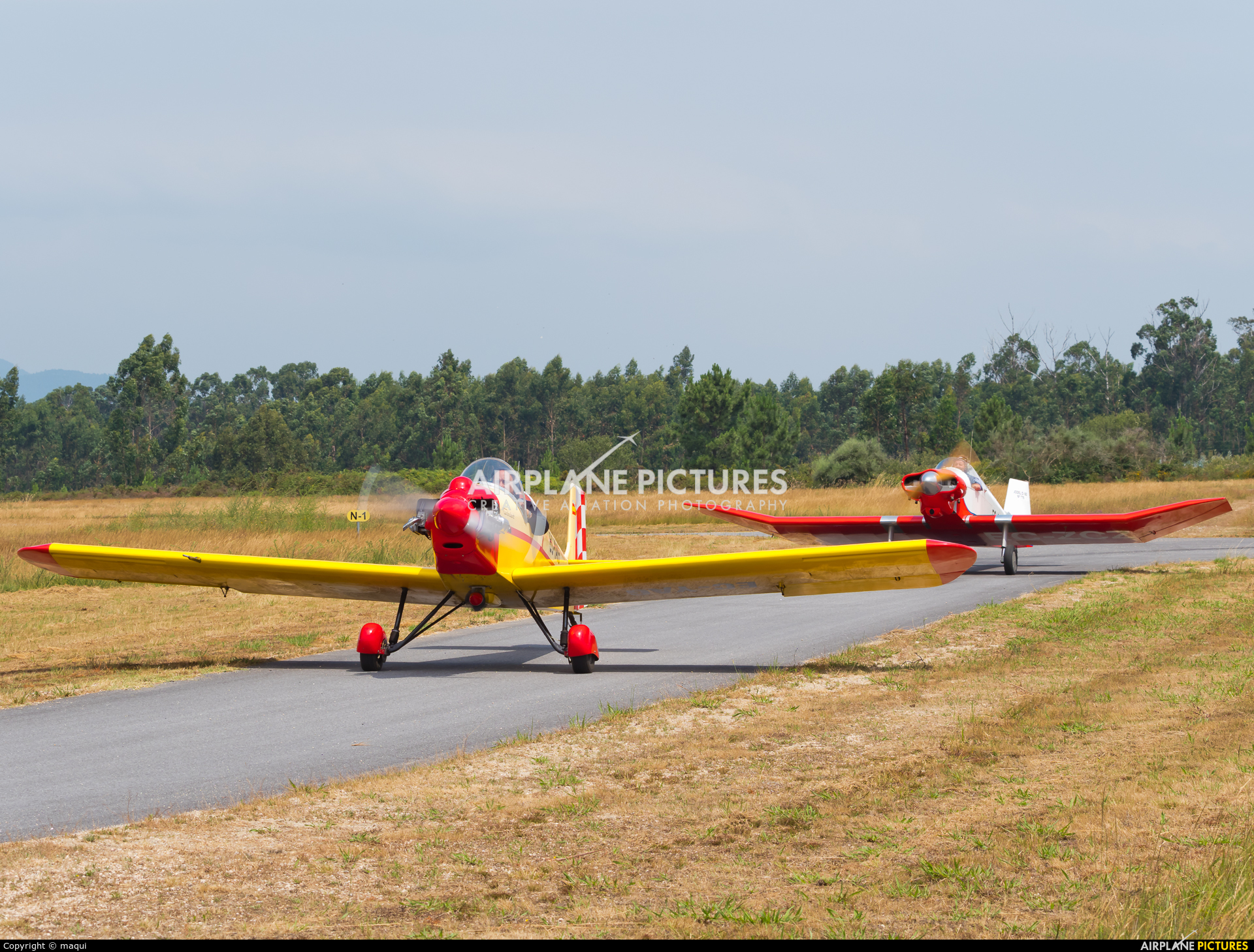 Private EC-YAG aircraft at Aerodrome Cerval