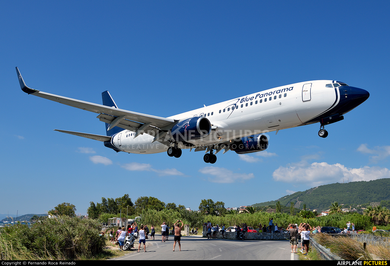 Blue Panorama Airlines EI-CSI aircraft at Skiathos
